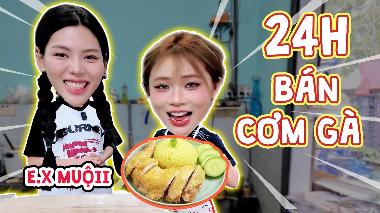 24H làm nhân viên phục vụ cơm gà Em Xinh Muộii. MisThy suýt phải rửa chén gán nợ vì làm điều này!?