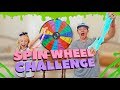 MYSTERY WHEEL OF SLIME CHALLENGE!!! (EVERLEIGH VS. DAD)