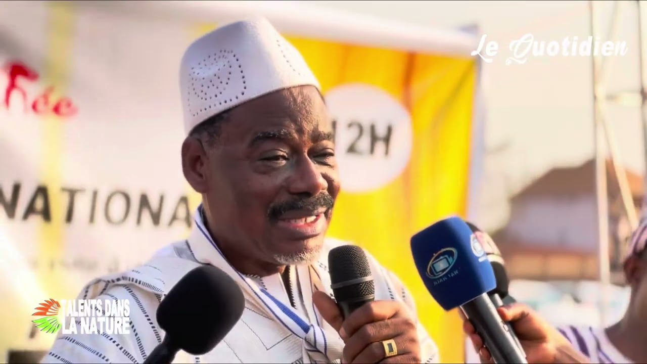 Le coordinateur national de Bèèmakissi au Terrain de Sanoyah Km36