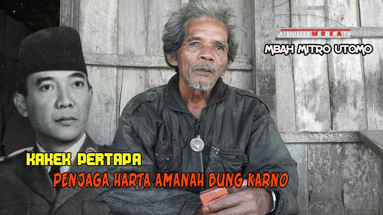 KAKEK PENJAGA HARTA AMANAH BUNG KARNO | MBAH MITRO UTOMO #jawa #hartaamanah