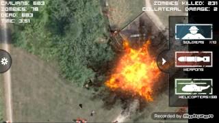 zombie outbreak simulator - (เกมมือถือ) ปกป้องการโจมตีของซอมบี้ screenshot 1