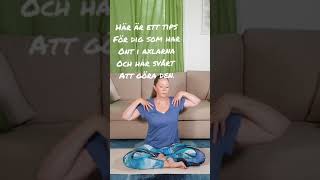 Ryggvridning för dig som har onda axlar #shorts