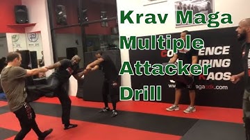 Krav Maga CDK Multiple Attacker Drill