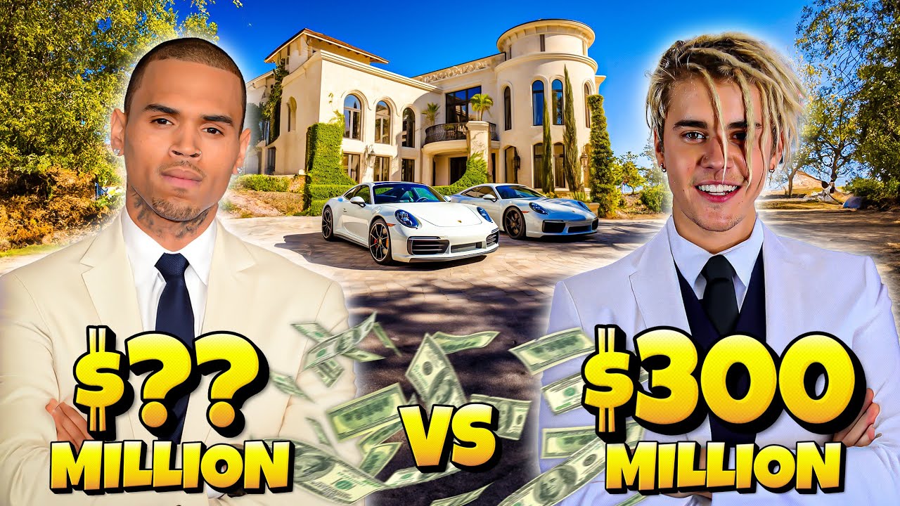 Chris Brown vs Justin Bieber - Which One Shows Off The Most?