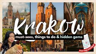 BEST THINGS TO DO IN KRAKOW FOR FIRST TIMERS W/ MAP | 16 Must-Dos, Hidden Gems & More!