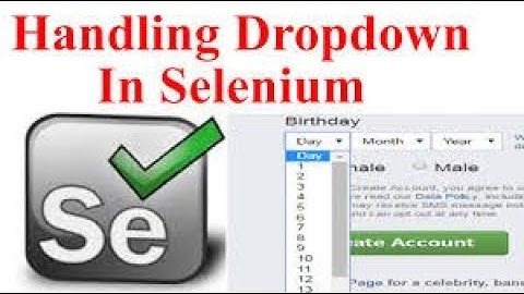 Selenium 4 | Handle Drop Down using Select class in Selenium WebDriver