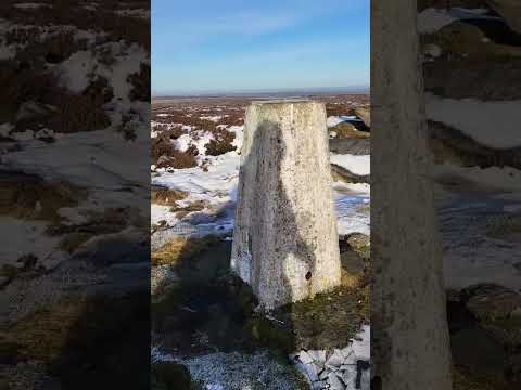 Margery Hill Trig Point #peakdistrict #summit #margeryhill