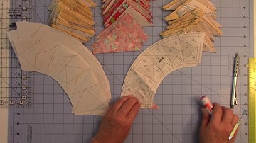 Paper Pieced Log Cabin Tutorial - Video 9