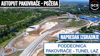 Autoput Pakovraće - Požega / Izgradnja poddeonice Pakovraće - Tunel Laz