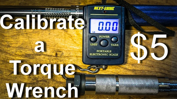 Calibrate a Torque Wrench with a $5 Luggage Scale!