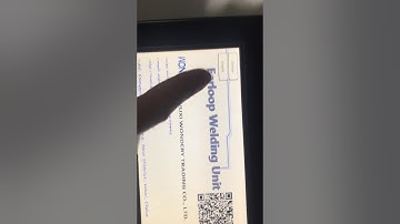 Earloop Welding Machine touch screen for face mask machine