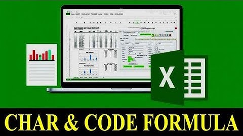 Lesson 34 | Ms Excel Formula Training In Hindi | How To Use Char & Code Formula