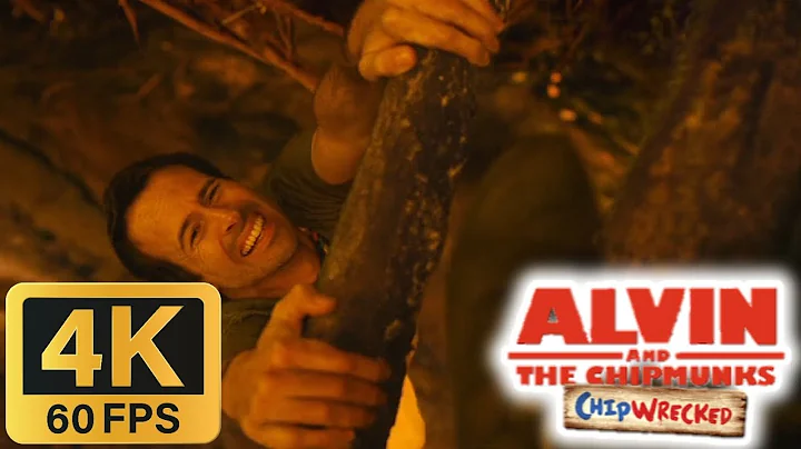 Alvin and the Chipmunks: Chipwrecked (2011) - Escape The Island/Volcano Erupts Part 2 [4K/60FPS]