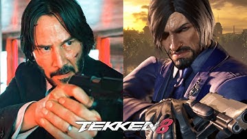 How to make John Wick in Tekken 8 Customization 2024
