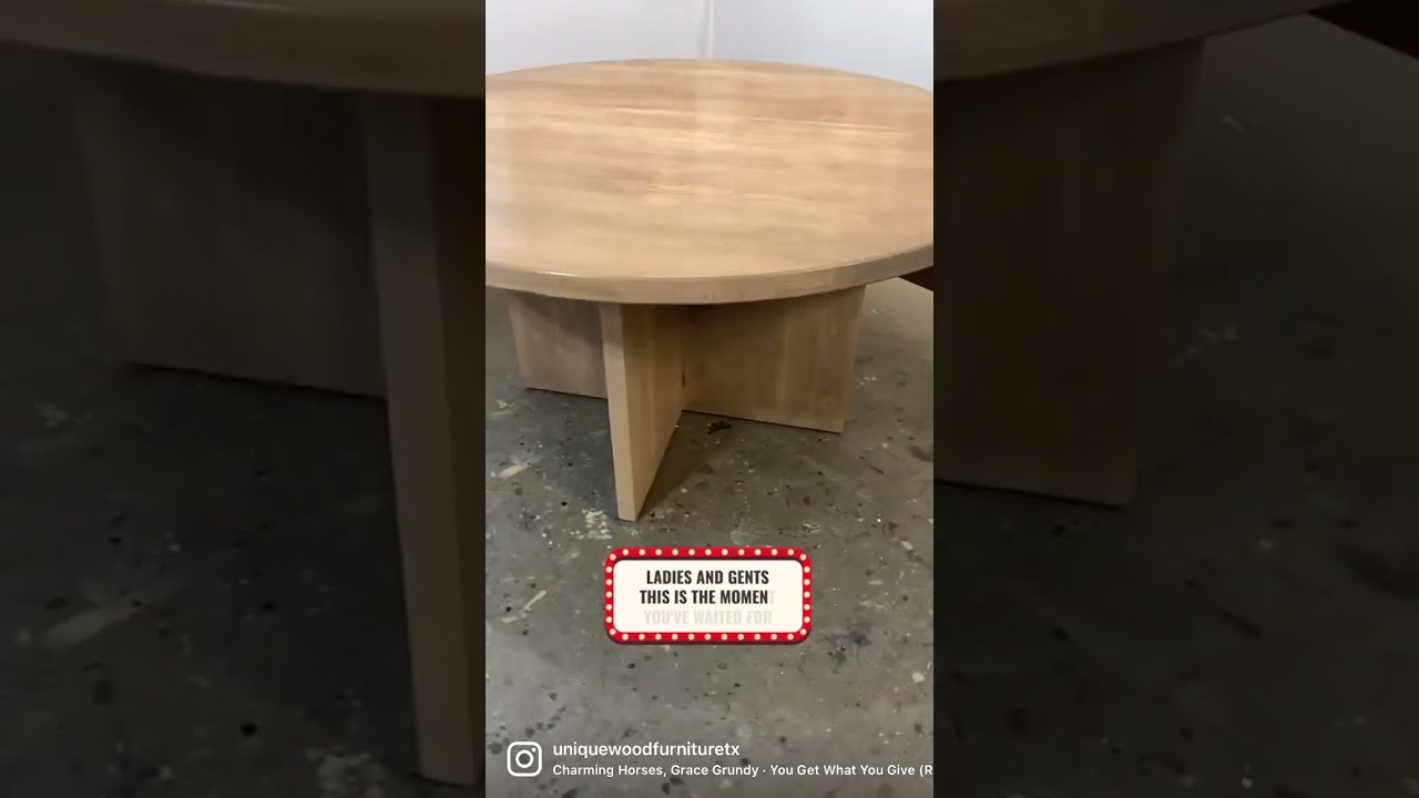 New Design Added To Our Portfolio Of Custom Wood Round Dining Tables Woodwork