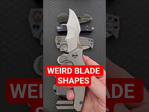 The Strangest Blade Shapes In My Knife Collection