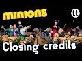 minions end credits