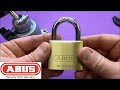 (444) Abus 65/50 Picked and Milled Open (Game Changer!)