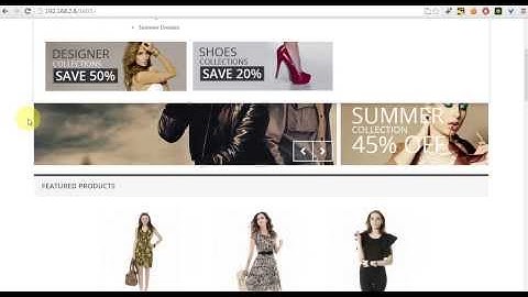 Responsive products slider for prestashop 1.6 showcase