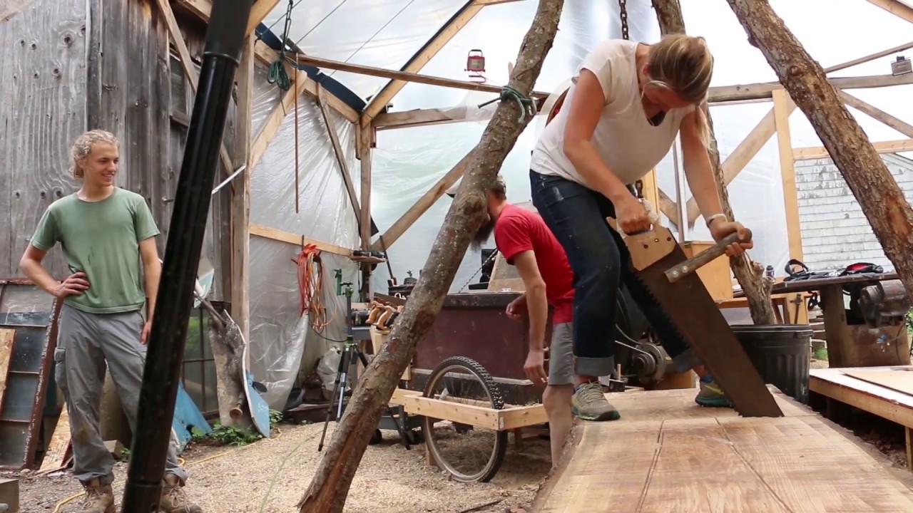 Acorn to Arabella – Journey of a Wooden Boat – Episode 17a: Shaping the keel timber (Part 1)