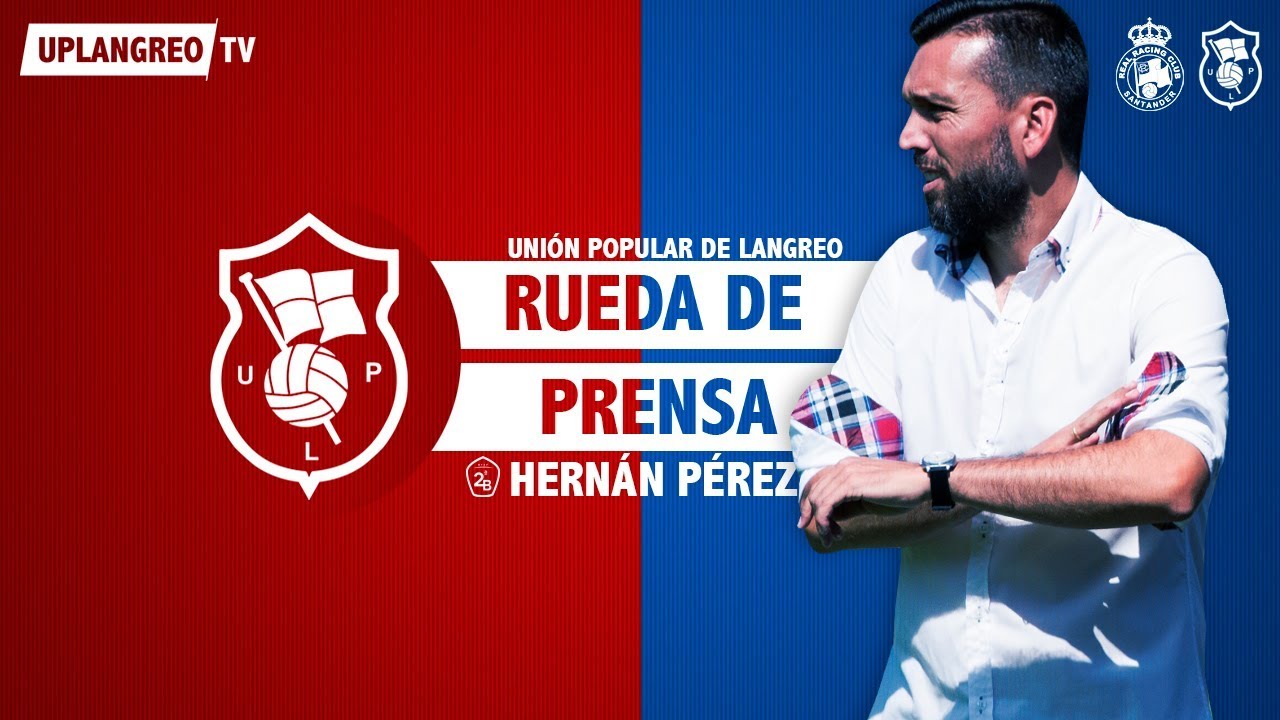 Rueda de prensa de Hernán tras el partido contra el Racing de Santander
