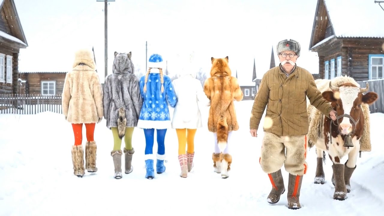 ❄️ Деревня моя - зимняя версия | New Italo Disco Style | Поёт: Sasha Zim | Музыка: DJ Semyonich ❄️