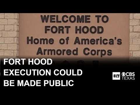 Defense Sec. Pete Hegseth wants to make Fort Hood shooter execution public