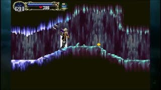 how to get waterfall room missing square on map easy solution sotn