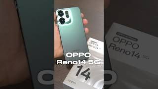 OPPO Reno14 5G ASMR Unboxing (Luminous Green): Stylish Phone with AI Flash Photography