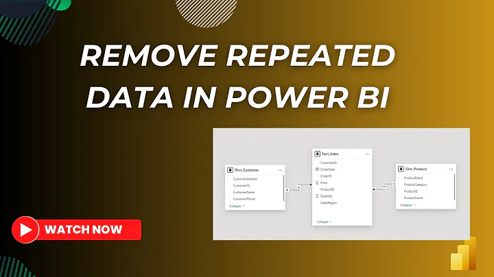 Database Normalization in Power BI Using Power Query : A Step-by-Step Guide | MiTutorials