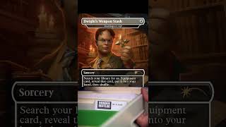 Dwight&#39;s Weapon Stash #mtg #theoffice #dwightschrute