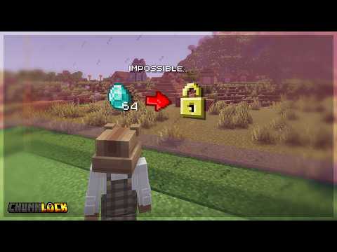 Minecraft But You Have To Buy Chunks Chunklock Ep 1 