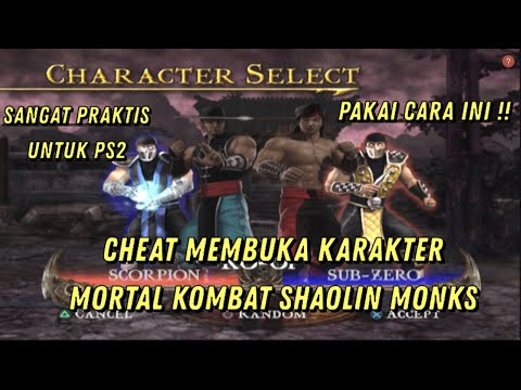 So entsperren Sie alle PS2-Charaktere von Mortal Kombat Shaolin Monks