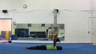 Acrobatic Yoga And Partner Acrobatics Practice Session 2009 December