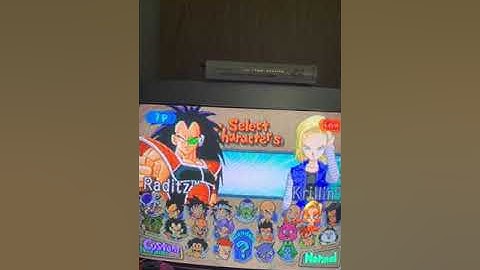 Dbz budokai 1 Raditz (me) vs Android 18 request by Jordan Anthony Treloar