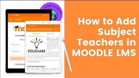 How to Add Subject Teachers in MOODLE LMS