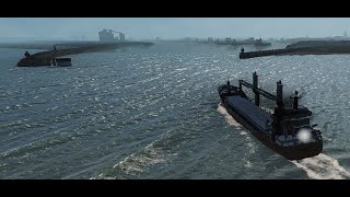 Ship Simulator:加萊進港紀錄2023/11/26