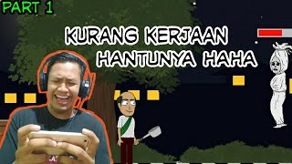 Game Horor Kocak Full Stage 1 - Warga VS Hantu (Android) Part 1 screenshot 2