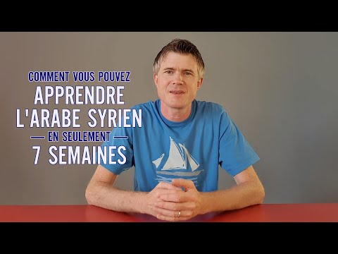 Apprenez l'arabe syrien en seulement 7 semaines