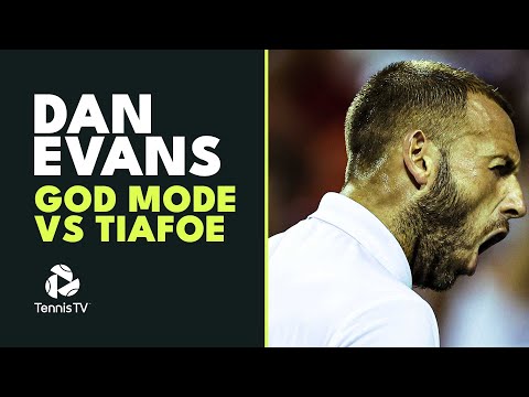 Dan evans god mode vs frances tiafoe | washington 2023 highlights