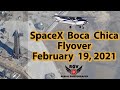 SpaceX Boca Chica & Starship SN10 Flyover February 19, 2021