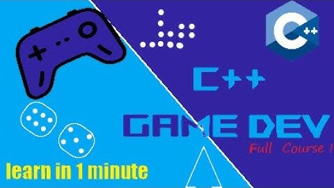 Become a C/C++ Game Developer in 1 Minute - Full Course (Not Clickbait)