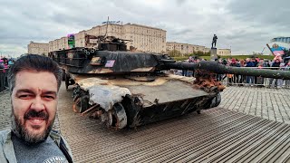 Сожжённые танки НАТО в Москве. Абрамсы, Леопарды, все тут. Выставка трофеев / Арстайл 2.0 /