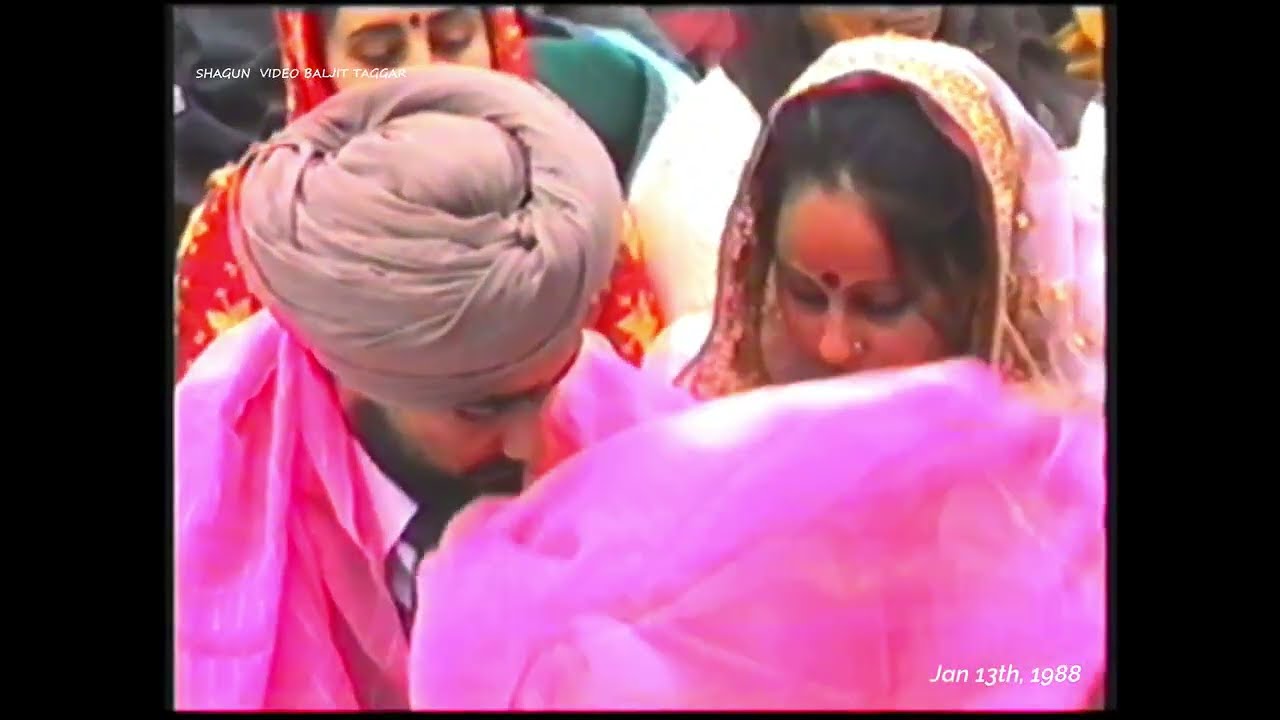 Baljit wedding 13 jan 1988   Sagan