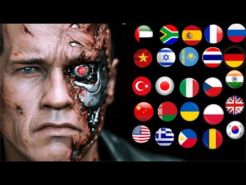 Arnold Schwarzenegger  "I'll be back" in different languages || Terminator