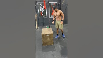 Box jump over #crossfit #motivation #gym