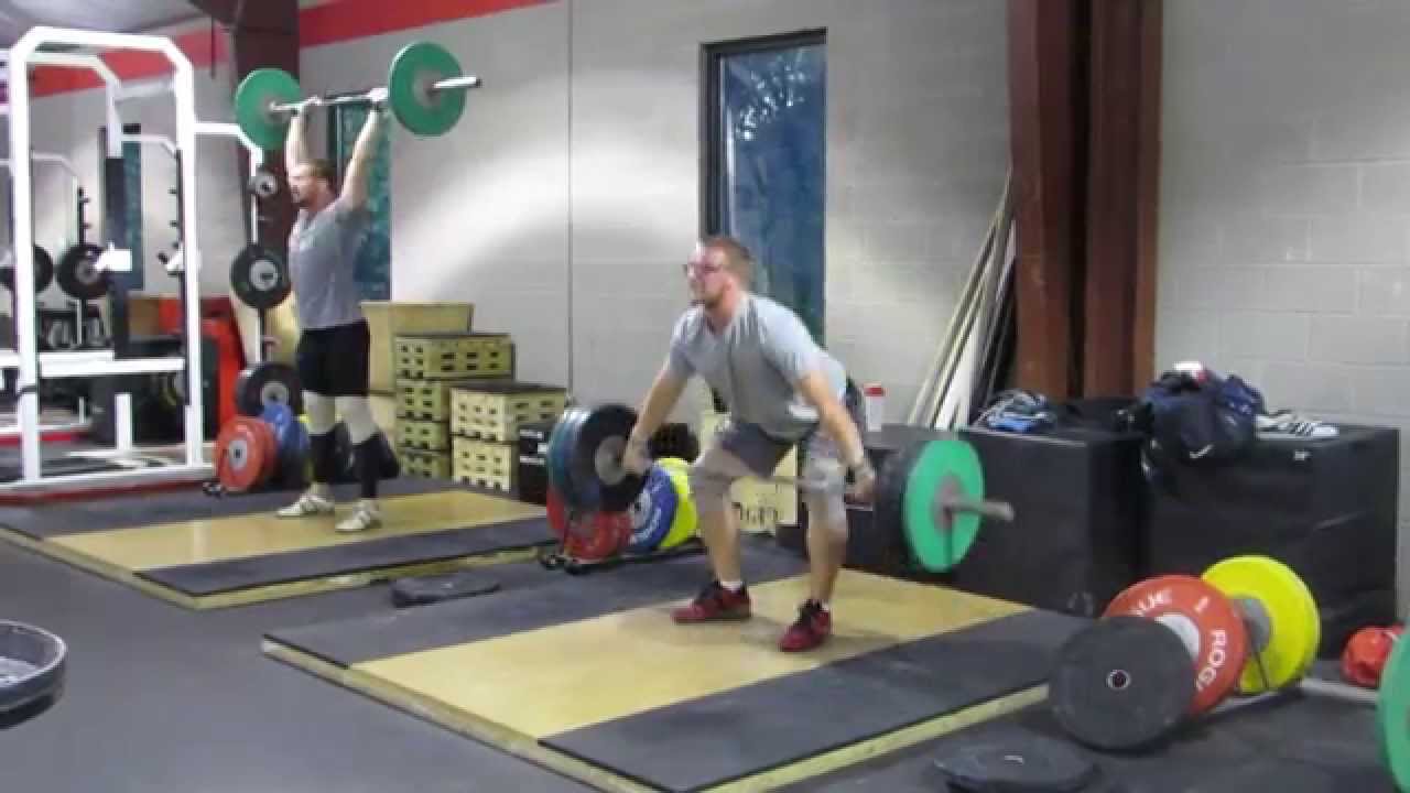 Evan snatch double 125 kg (275 lbs) YouTube