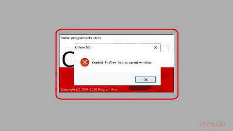 Tuts & Tips | Sửa lỗi C-Free 5 | Control FileTree has no parent window