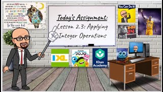 Lesson 2.3: Applying Integer Operations