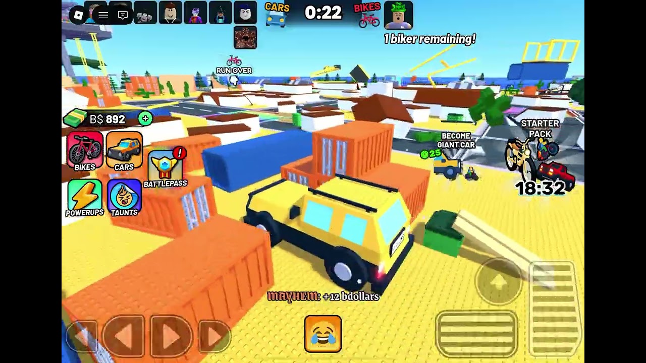 Bike versus car versus you die